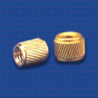 BRASS INSERTS HELICAL KNURLED INSERTS